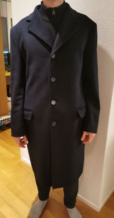 Del Mare Wintermantel, Grösse 50, Schurwolle/Cashmere