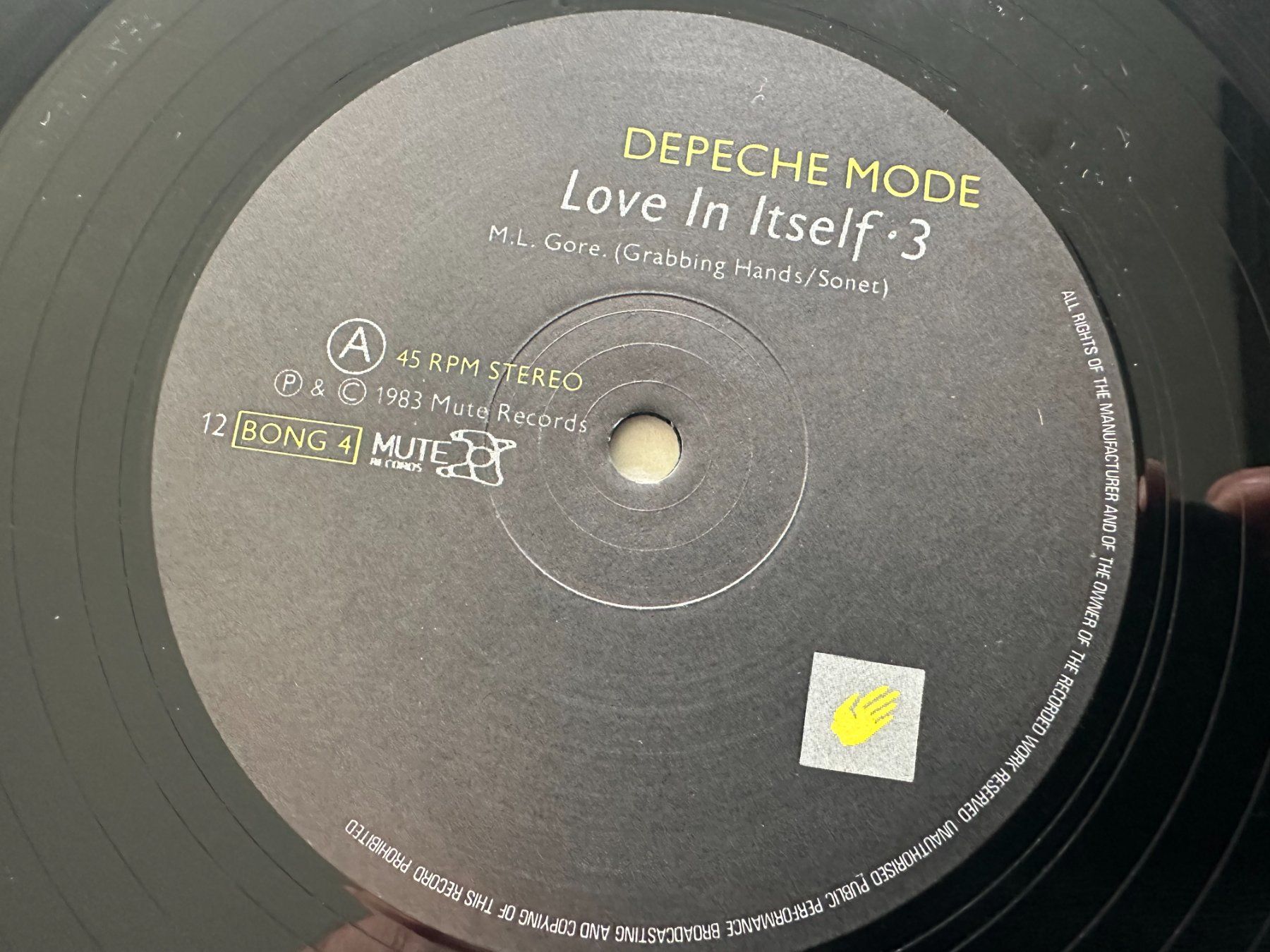 Schallplatten: DEPECHE MODE 12 LOVE IN ITSELF – Gebraucht aus Sion von jaipur1401 3