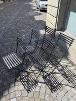 Chaises métal