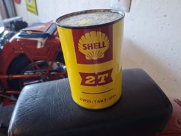 bidon d'huile Shell collector 2 temps moped mofa oldtimer
