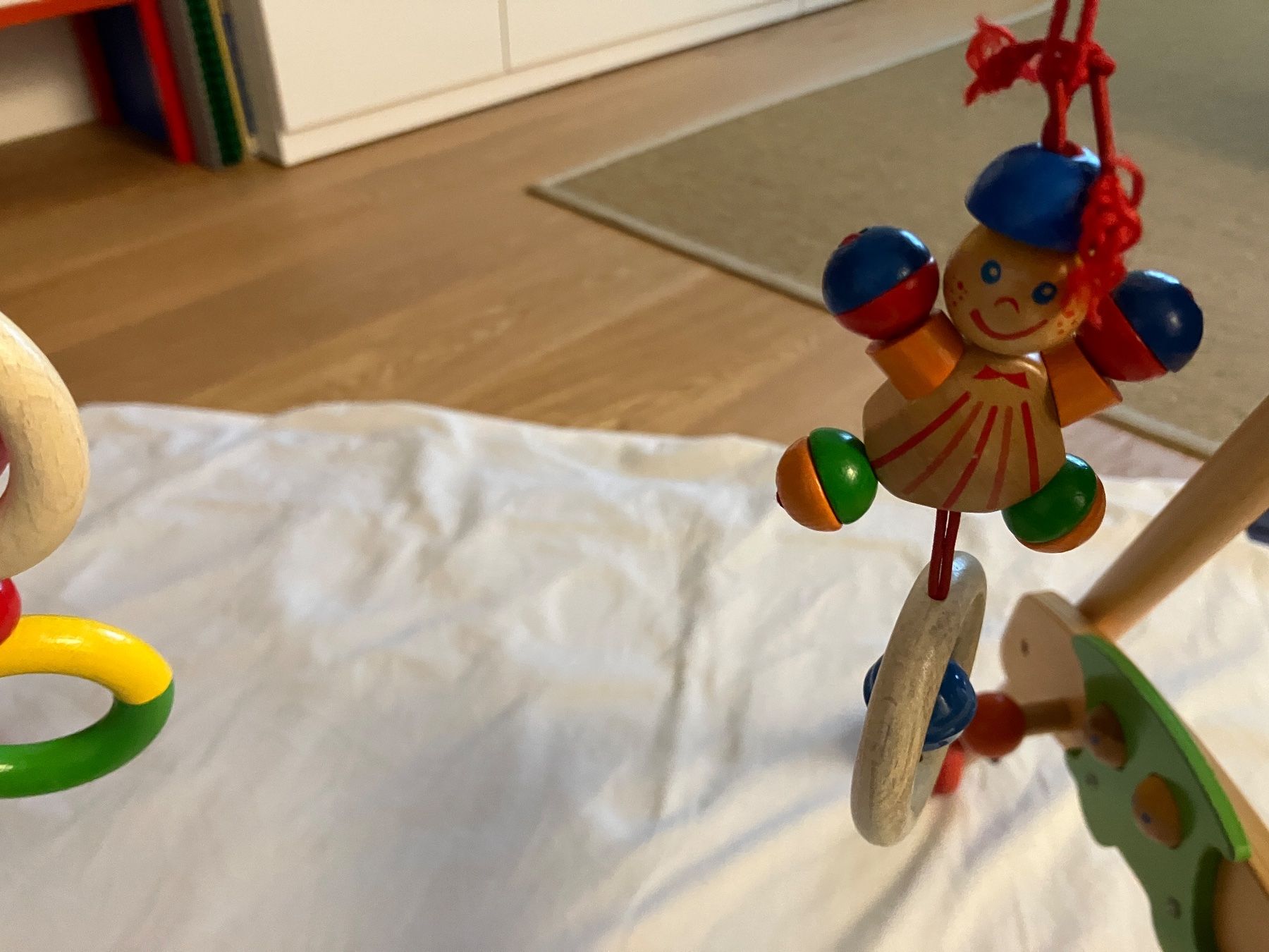 Giocattoli: Heimess Holz-Spieltrapez Halbrundbogen, Babytrainer – Usato da Sirnach venduto da ac__kxd5 3