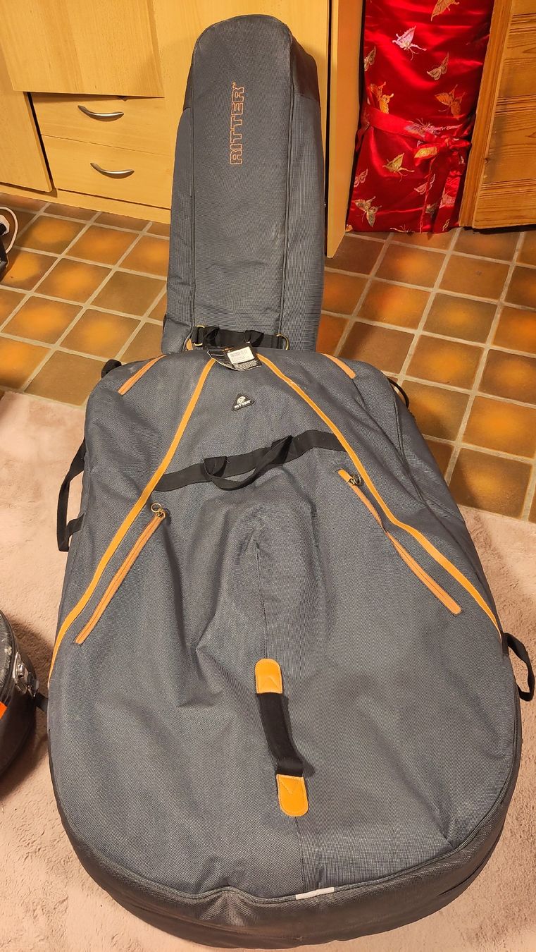 Strumenti musicali: Ritter 3/4 double bass gig bag – Usato da Botyre (Ayent) venduto da luc_pq28