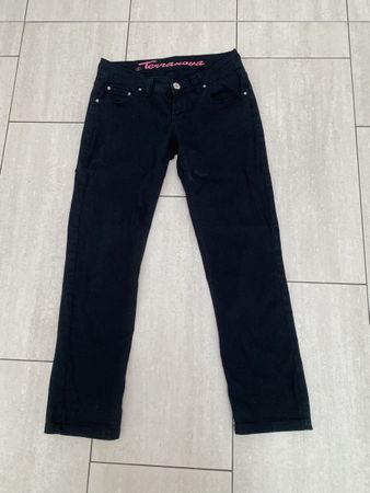 Damenjeans schwarz S/M