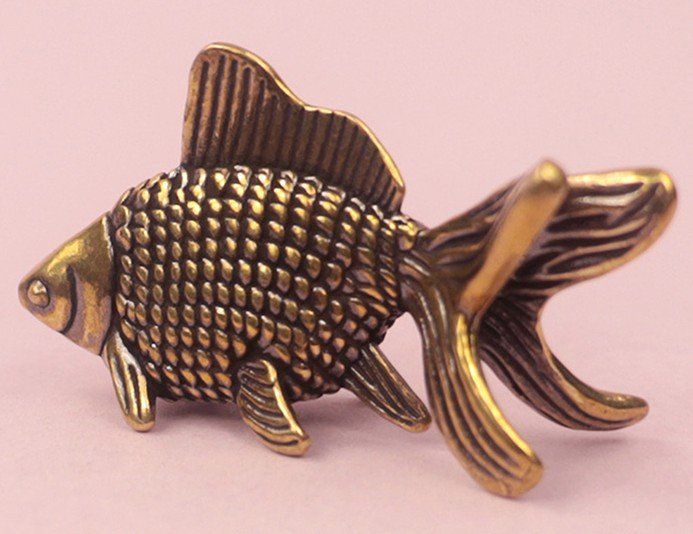 Statuette: Fisch aus Messing – Nuovo (secondo la descrizione) da Uerkheim venduto da Kaufoption 1