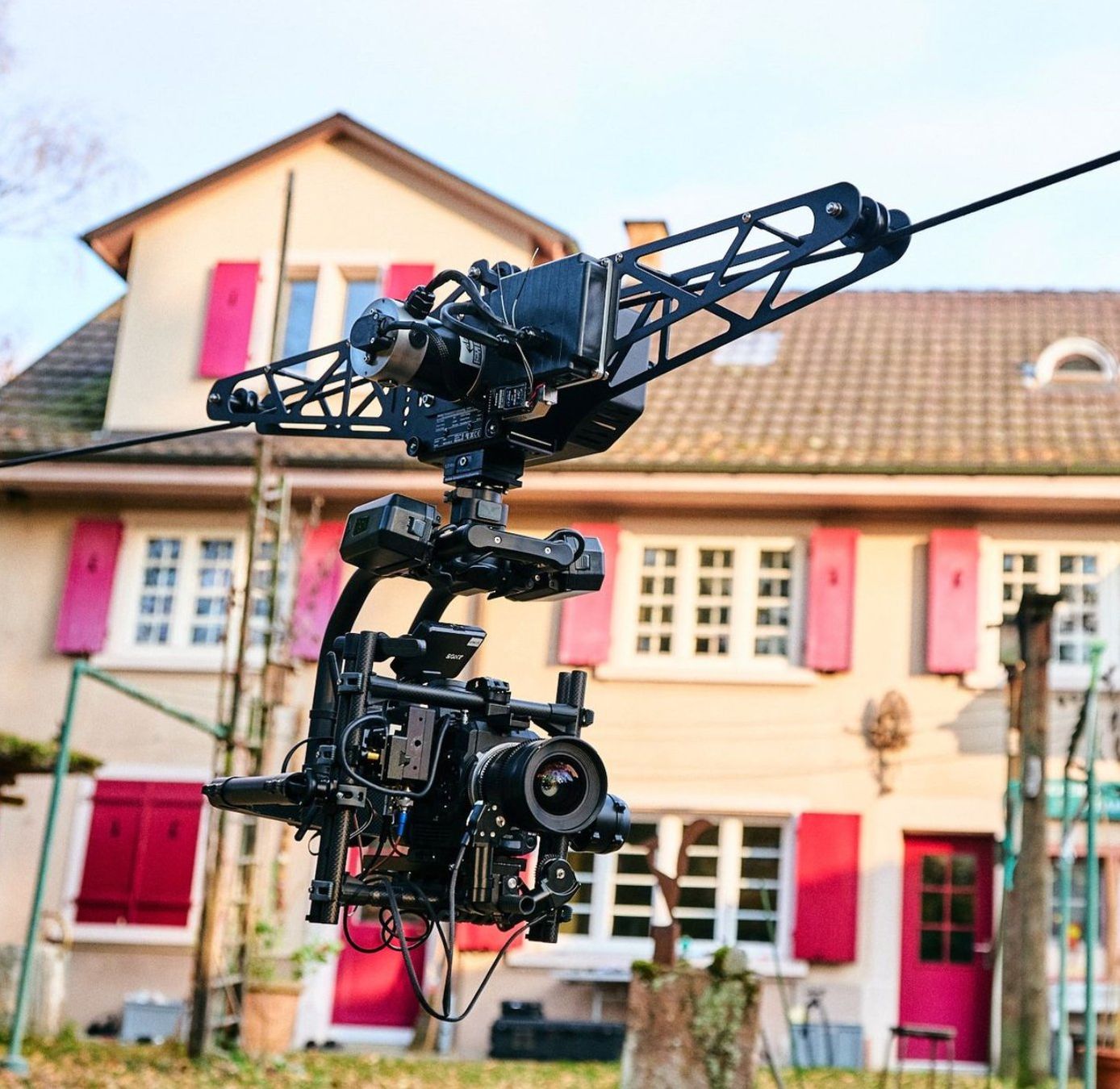 Action Cam: NEUE Seil Kamera Kit Motion Cable Cam Profi Equipment – Neu (gemäss Beschreibung) aus Arlesheim von arbel