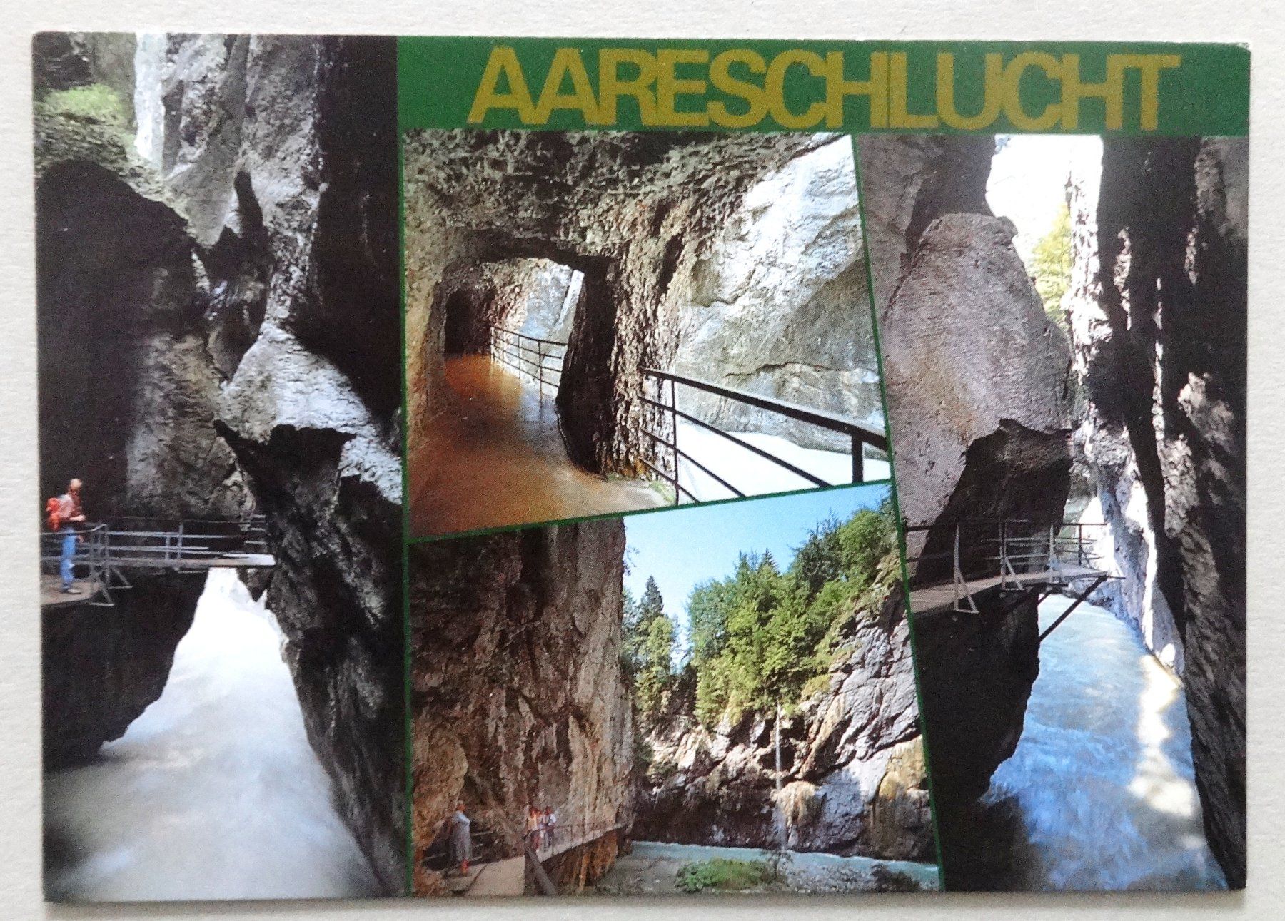 Cartoline postali: Aareschlucht bei Meiringen – Usato da Fétigny venduto da Billy2miny