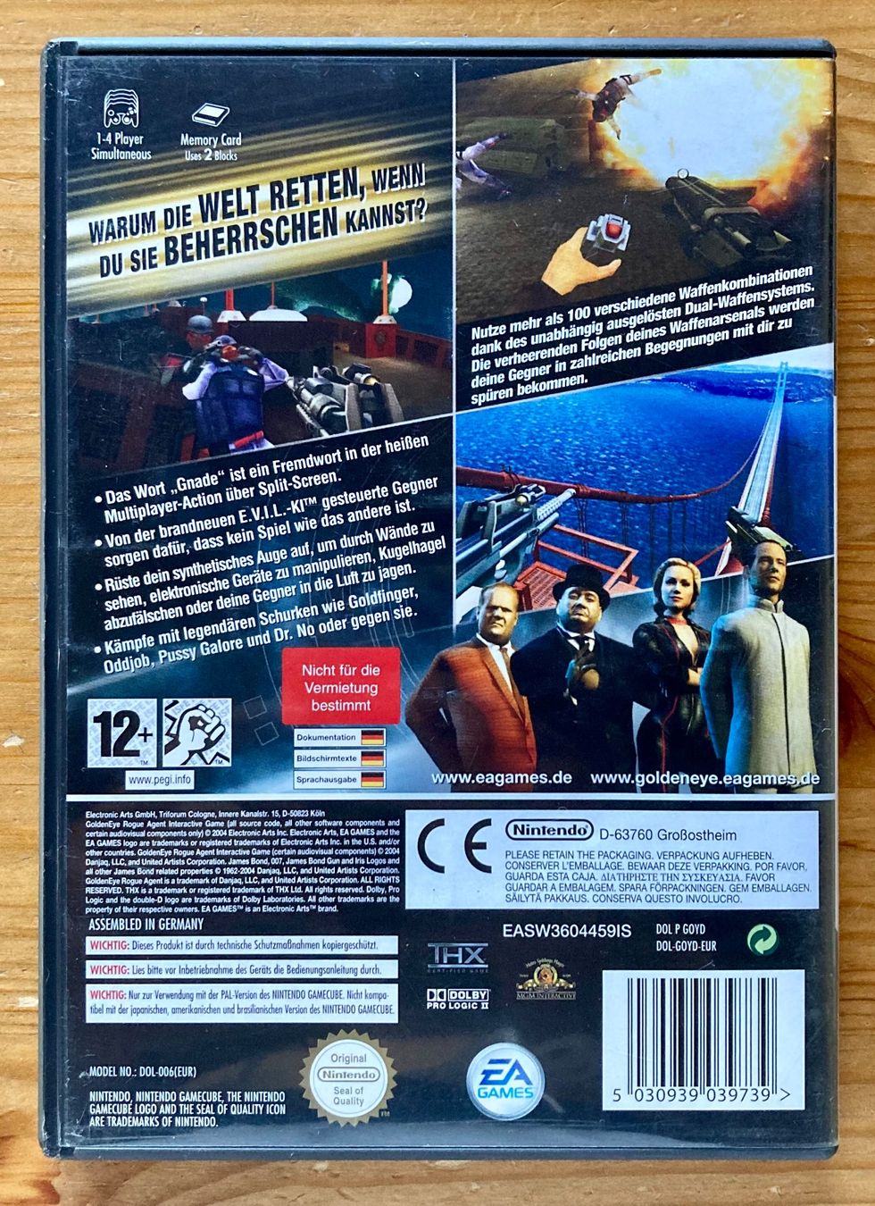 Nintendo Jeux: Golden Eye: Rogue Agent - Nintendo GameCube – D'occasion à Zürich par Djmotionch 5