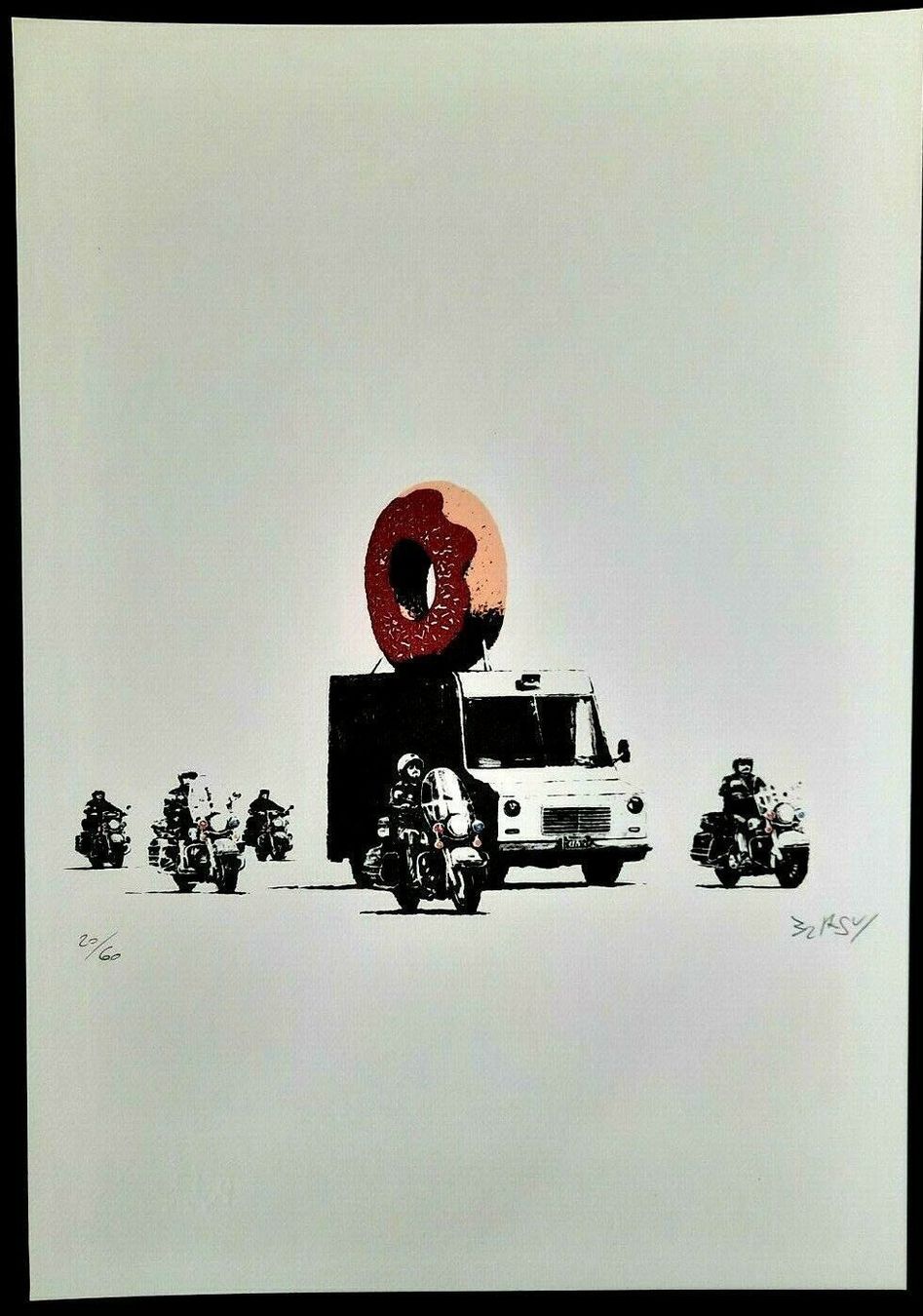 Posters & Illustrations: BANKSY kleine auflage – D'occasion à Welschenrohr par Regool