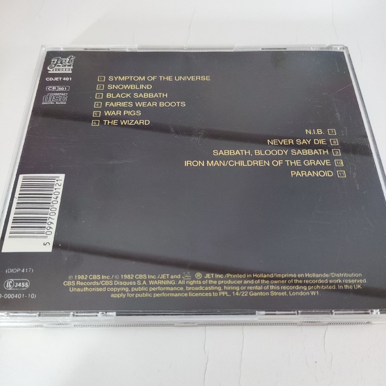 CD: Speak of the Devil CD – Usato da Schongau venduto da Retro_Shop 2