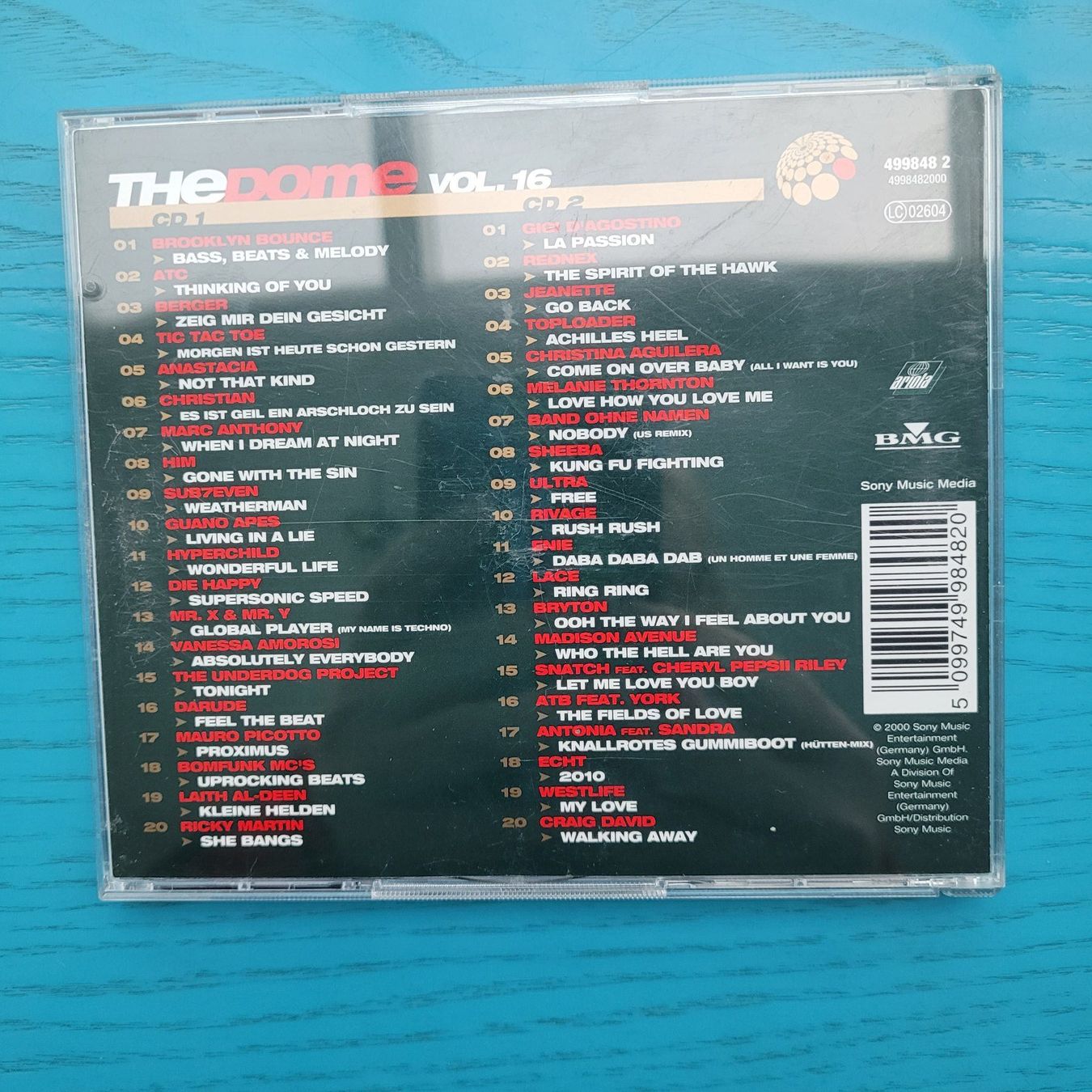 CD: The Dome Vol.16   2CD – Usato da SCHÜBELBACH venduto da CoKaHa 1