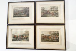 Antiker Druck Jagdmotive H.Alken J.Harris Stiche