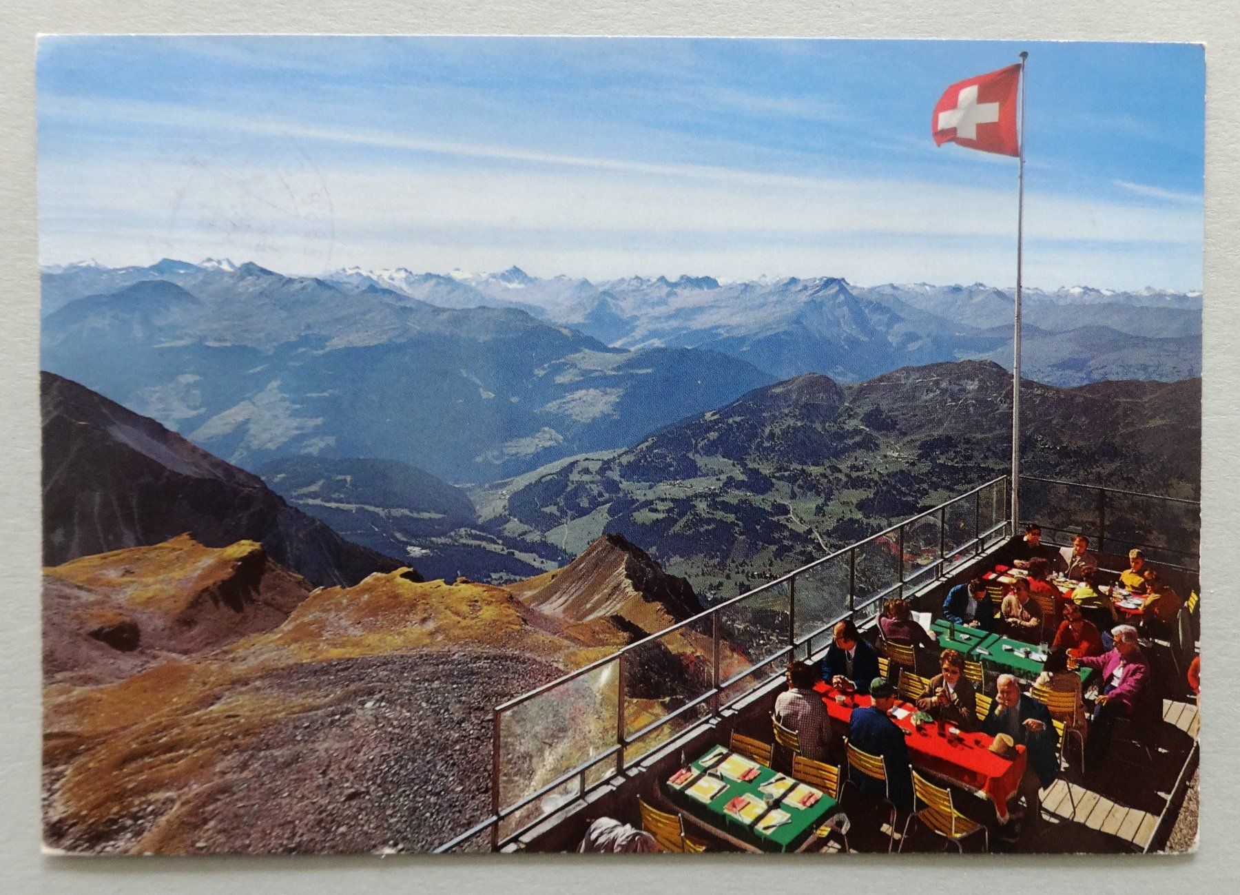 Cartoline postali: Rothorn Lenzerheide, Rothorngipfel 2865 m – Difettoso da Fétigny venduto da Billy2miny