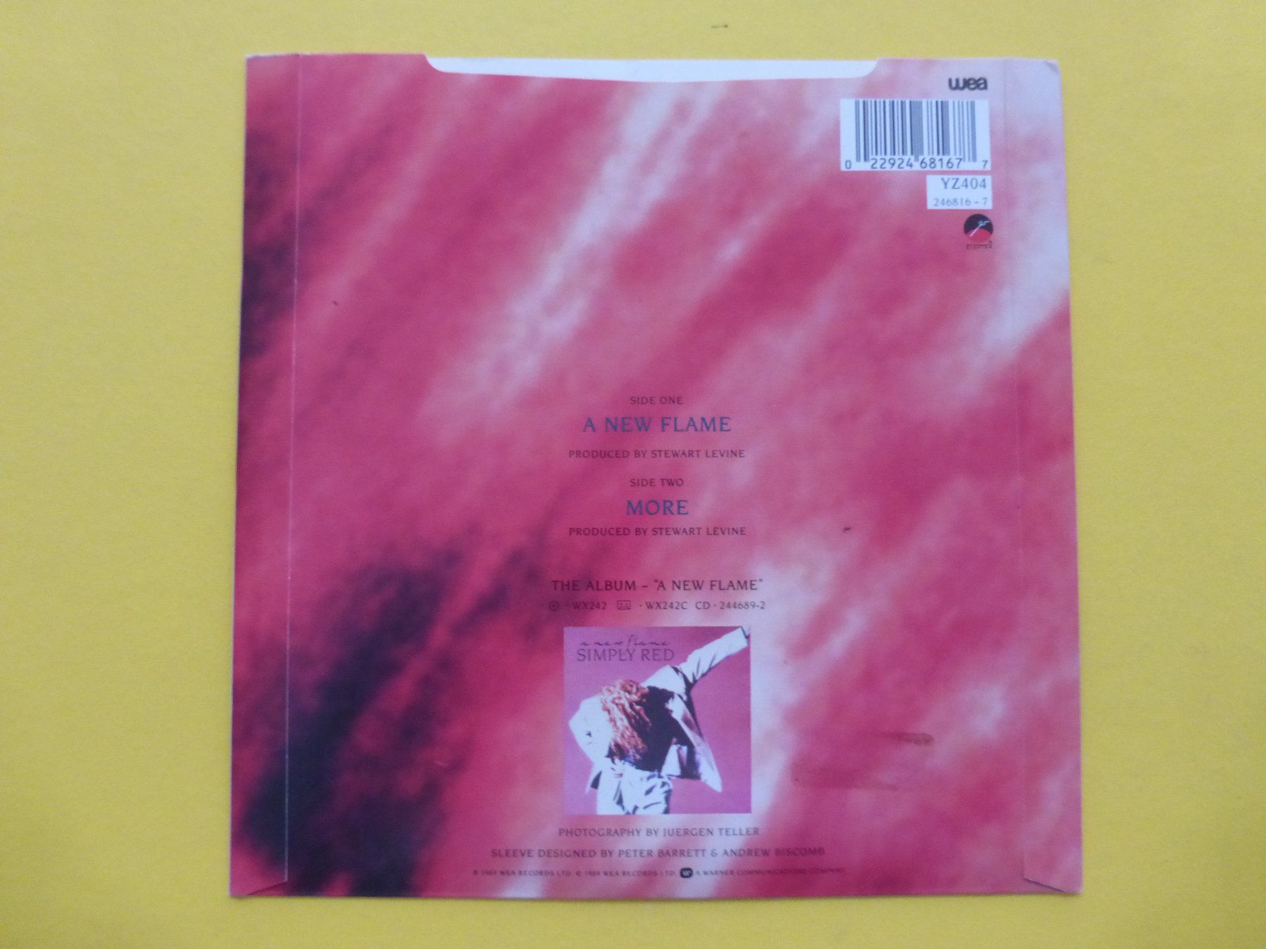 Dischi in vinile: Simply Red – A New Flame – Usato da Zürich venduto da Swiss57 1