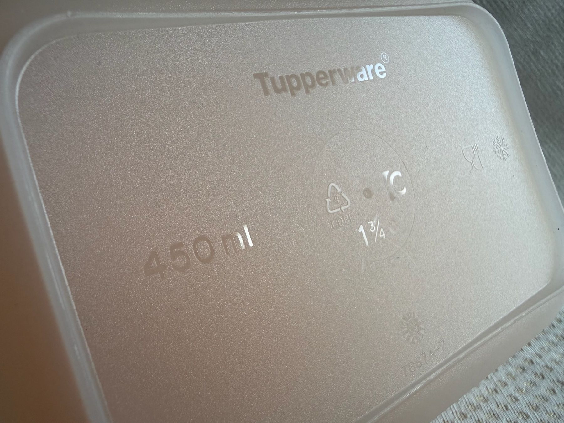 Tupperware Recipients et similaires: Tupperware - boîte - 0,45L – D'occasion à Sion par accroshoes 4