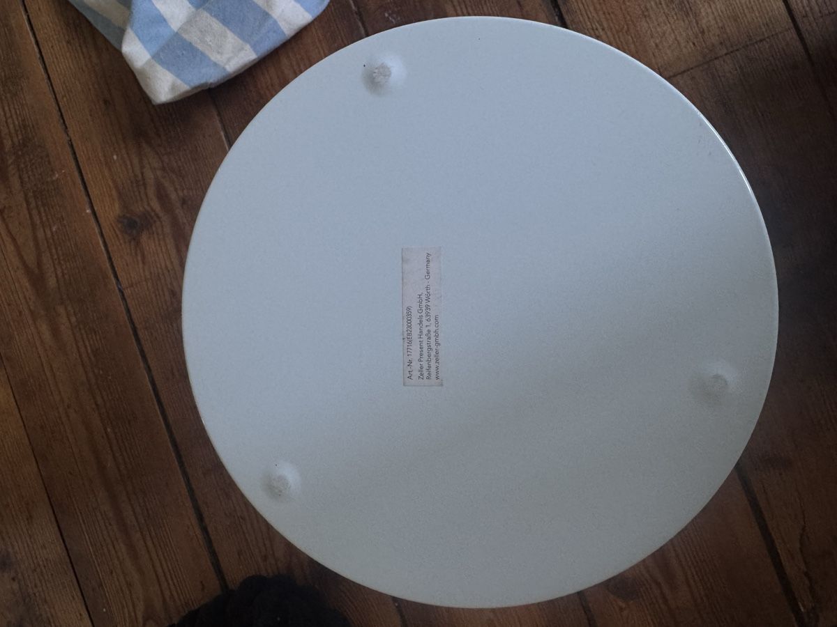 Altro per la casa: Zeller Papierkorb weiss – Usato da Zürich venduto da len_str8 1