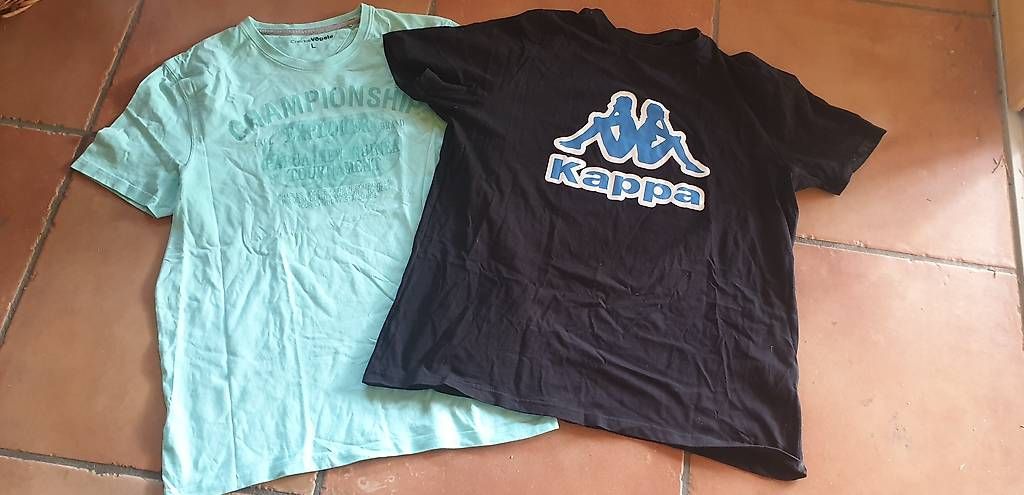 T-shirt: 2 coole T-Shirts Gr. L Herren – Nuovo (secondo la descrizione) da Eschen venduto da hoin01