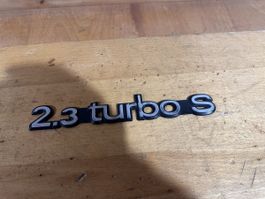 SAAB 2.3 turbo S Emblem/Schriftzug