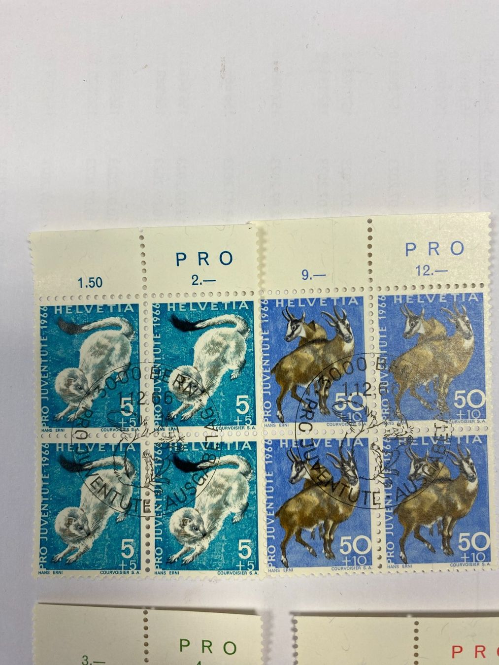 Tutti i francobolli: Briefmarken Block Pro Juventus – Usato da Wängi venduto da Bmo 1