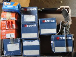 Distanzschrauben Set mit Dübeln: Berner, 6x80, 6x100, 6x120