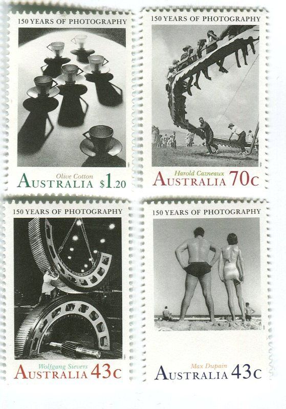 Alle Briefmarken: Briefmarken "Fotografie". Australien – Neu und originalverpackt aus Basel von Butsch5