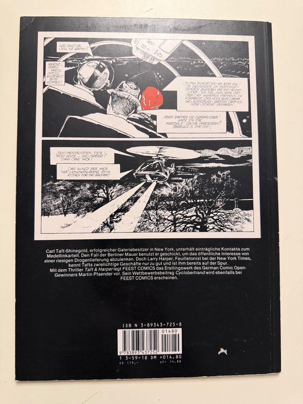 Fumetti: TAFT & HARPER BAND 1 - Martin Pfaender – Usato da Münsingen venduto da Ganjam 2