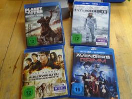 Planet der Affen / Interstellar / Maze Runner / Avengers