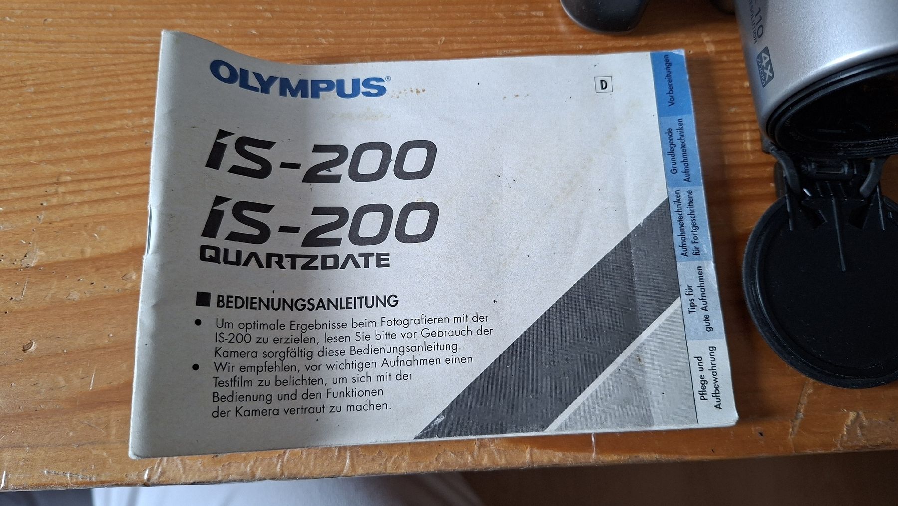 Olympus Fotocamera: Olympus analog Kamera is-200 – Usato da Niederoenz venduto da bicicum 4