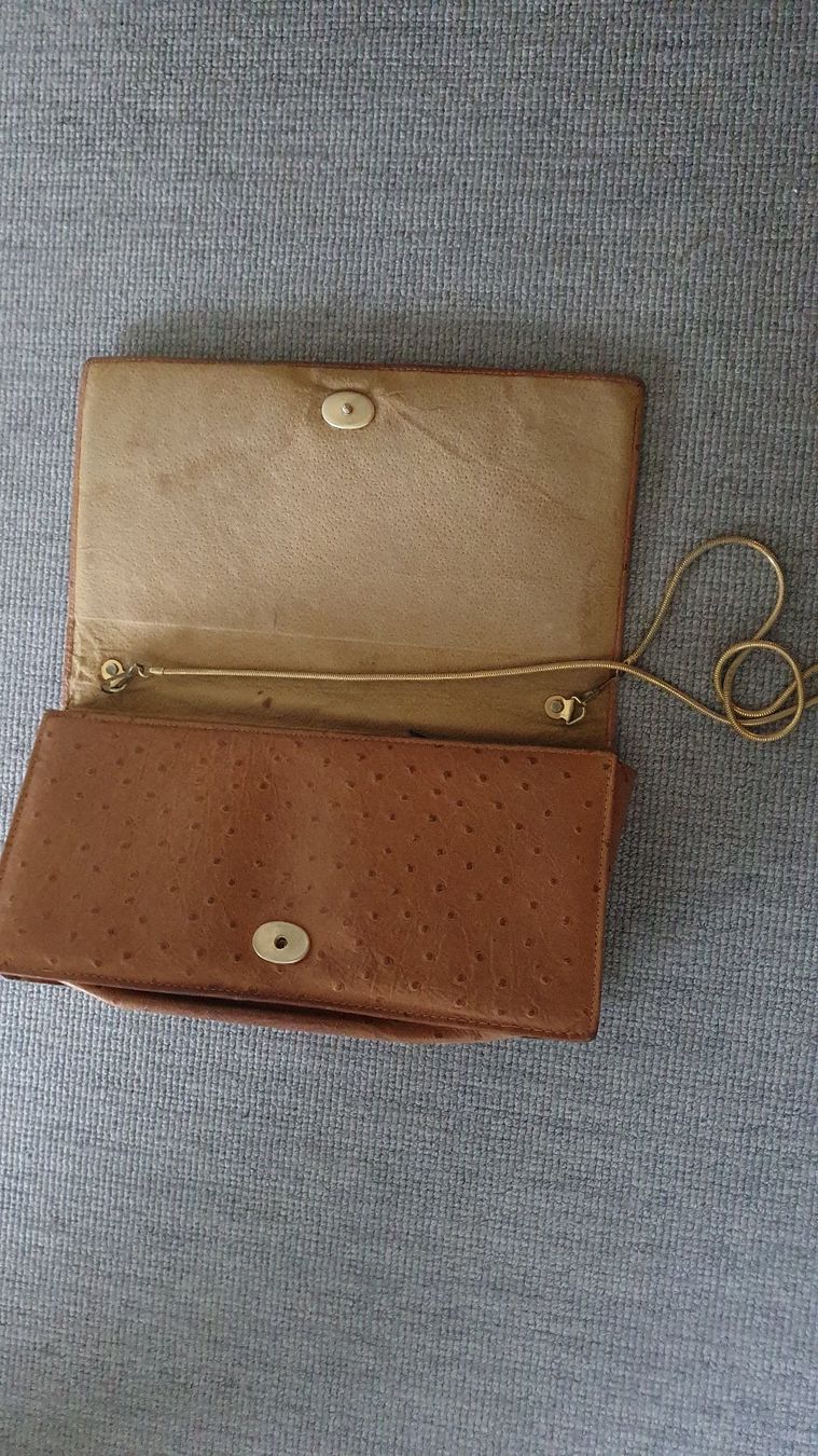 Borse da donna: Vintage Tasche aus Straussenleder – Usato da Glattfelden venduto da sessa123 5