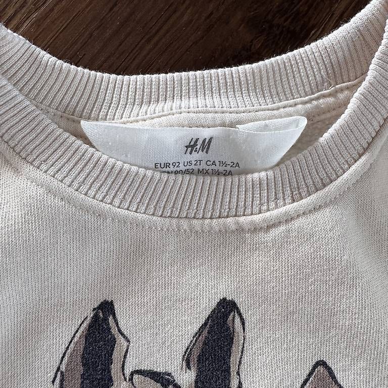 H&M Maglioni & Felpe: Kita Pullover H&M Pferde, Gr. 92 – Usato da Zürich venduto da jazz_mine 1