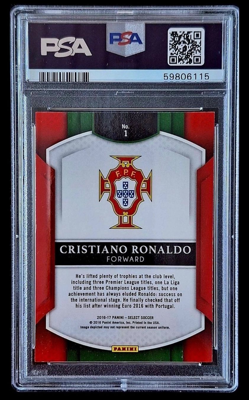 Panini Sammelbilder & Trading cards: Cristiano Ronaldo PSA10 #1 – Neu und originalverpackt aus Binz von leo_bzh5 1