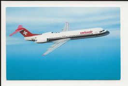 AK ca. 1992 Swissair Fokker 100