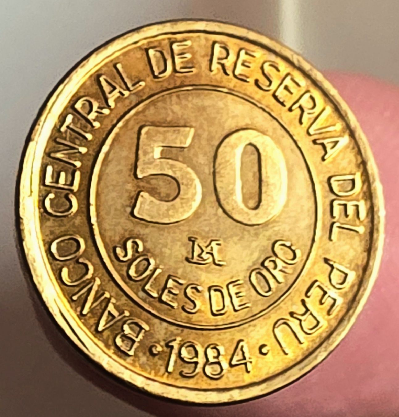 Alle Münzen: PERU 50 CENTAVOS 1984 – Gebraucht aus Winterthur von Creso70 1