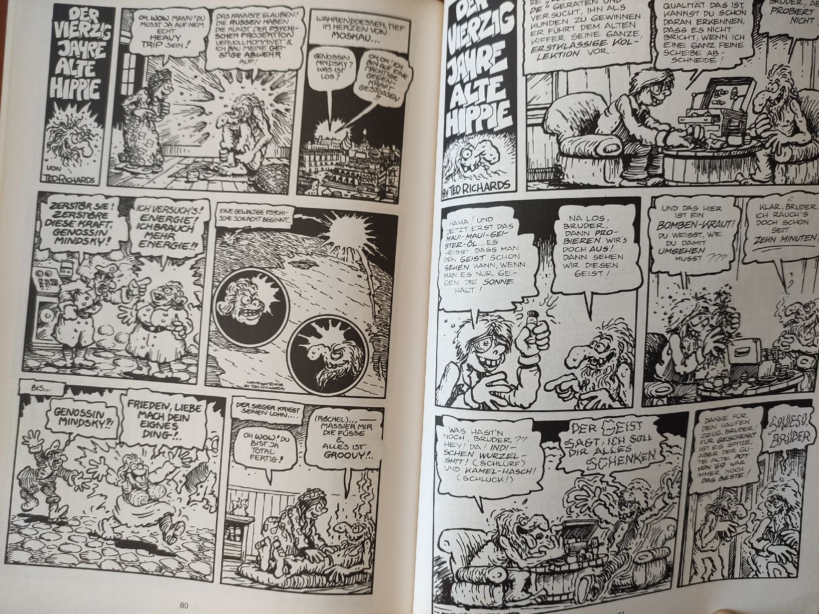 Comics: Der 40jährige Hippie, Ted Richards , Volksverlag – Gebraucht aus St. Gallen von Pintador 6