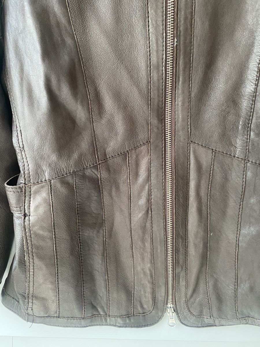 Hugo Boss Jacken: BOSS ORANGE Lederjacke – Gebraucht aus zürich von venezi 1