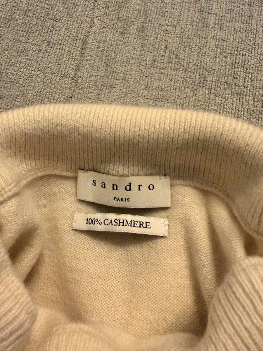 Sandro Maglioni & Felpe: Pull Sandro crème 100% Cashmere – Usato da Confignon venduto da lsb_cl8c 2
