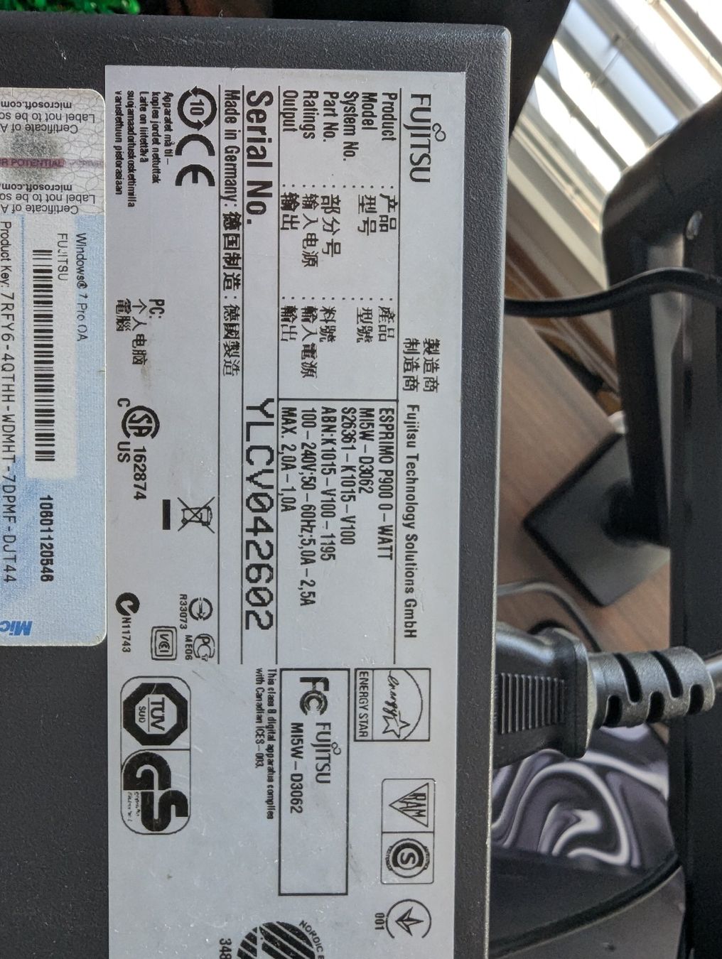 Fujitsu PCs: Office PC Fujitsu Esprimo P900 Intel i7 – D'occasion à Zürich par Cdomeni 4
