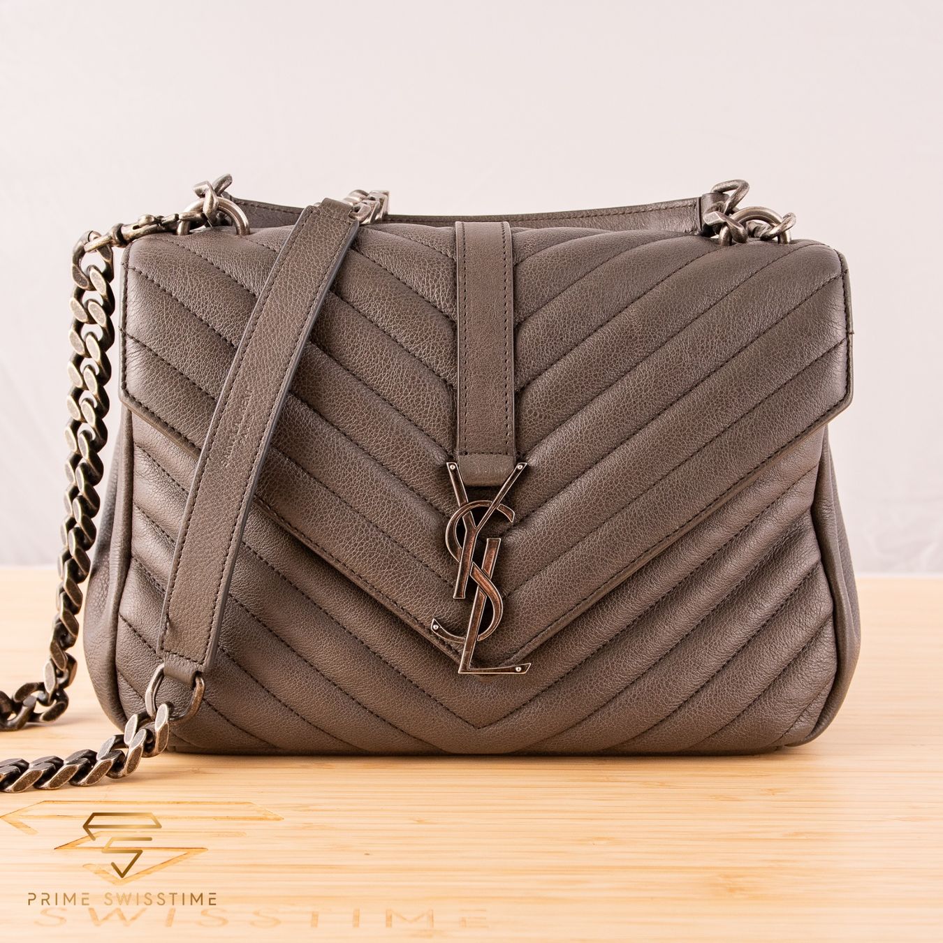 Saint Laurent Borse da donna: Saint Laurent College Gray – Usato da Luzern venduto da PrimeSwissTime 2