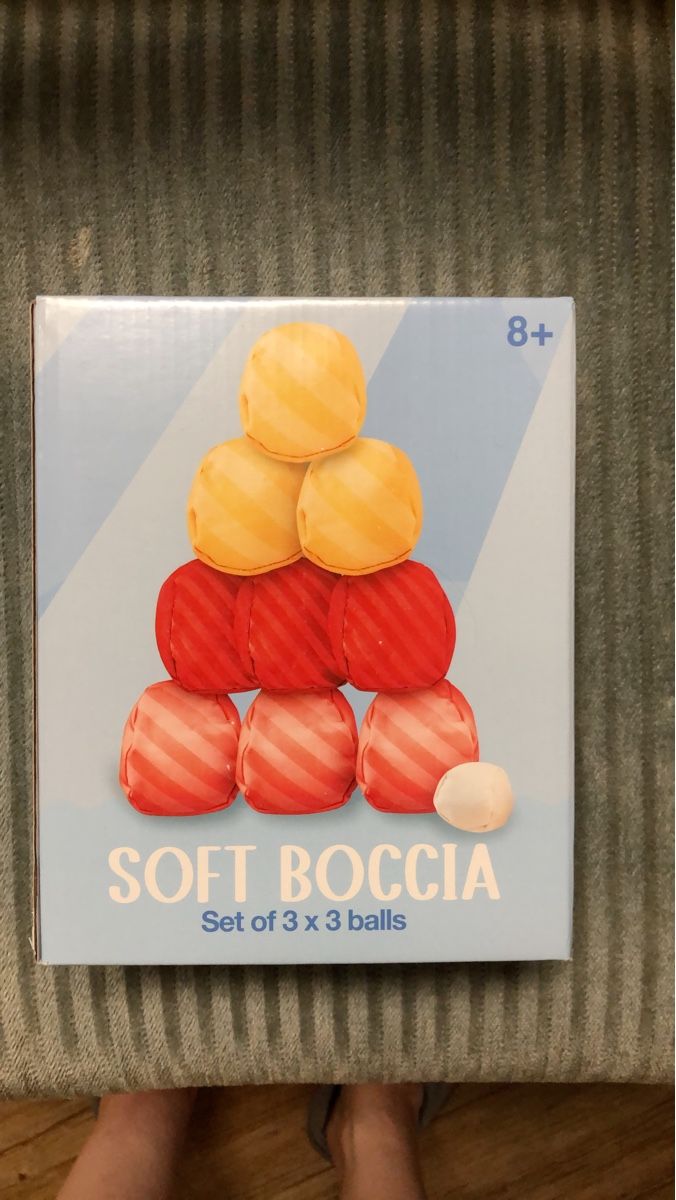 Spiele: Soft Boccia Set of 3x3 balls – Neu und originalverpackt aus Zürich von sab_d82w
