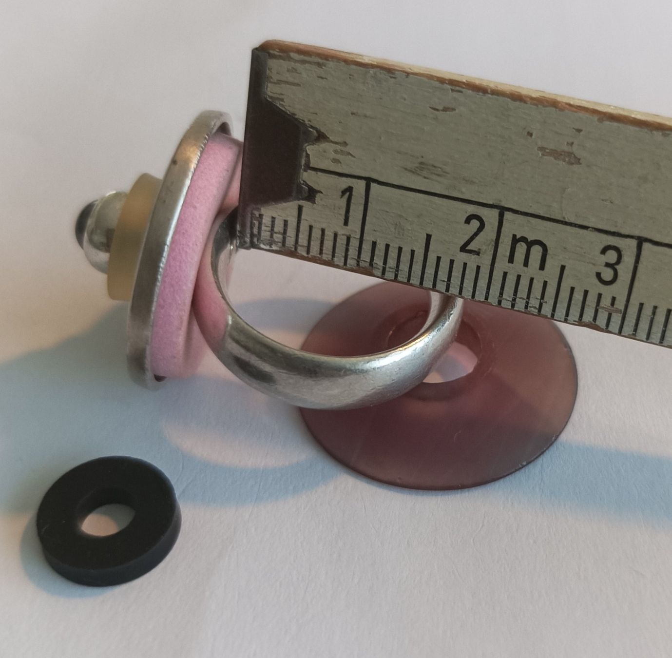 Anelli: Silber Ring Charlotte Stecksystem, Grösse 50 – Usato da Buchs/SG venduto da ori_k6tq 2
