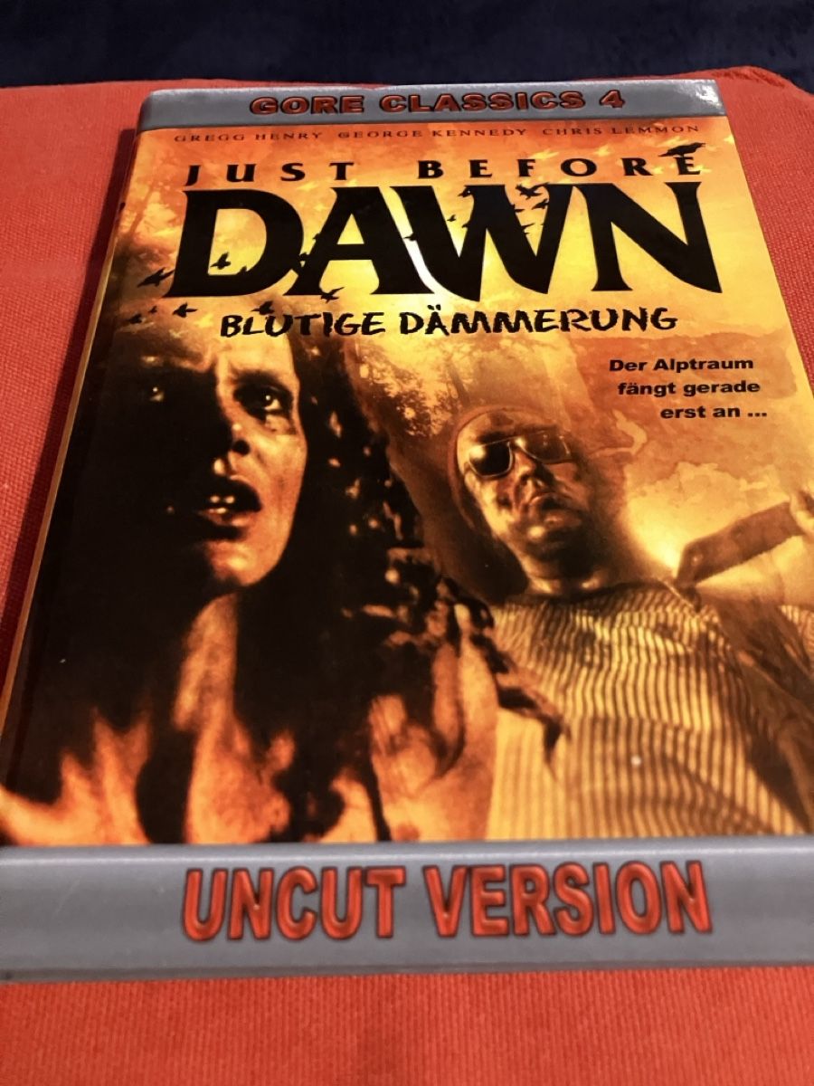 Tutti i DVDs: Just before dawn kleine hartbox dvd – Usato da Basel venduto da Kamelinski78