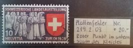 3263A) 219.2.03, das Roter Punkt im Kleid