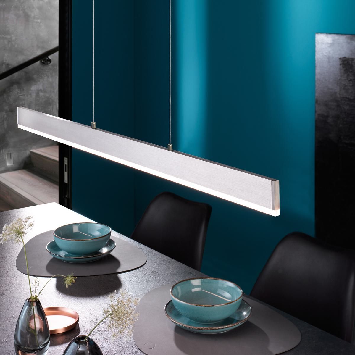 Lampadari & plafoniere: LED Pendelleuchte, CCT, 115 cm x 6 cm – Nuovo (secondo la descrizione) da Kreuzlingen venduto da Smart-Light 1