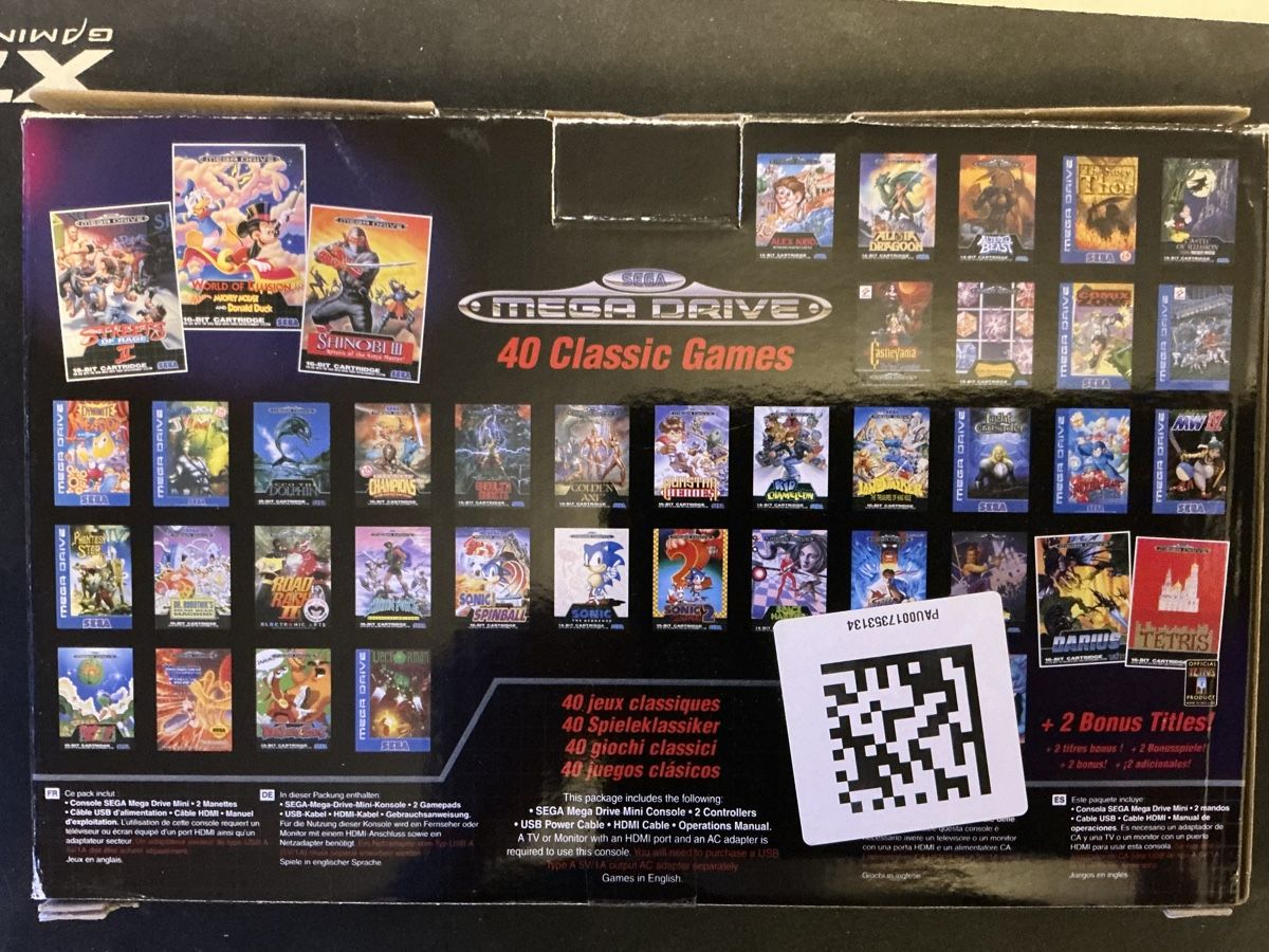Sega Konsolen: Sega Mega Drive Mini in OVP – Gebraucht aus Münchringen von loo_b7bd 1