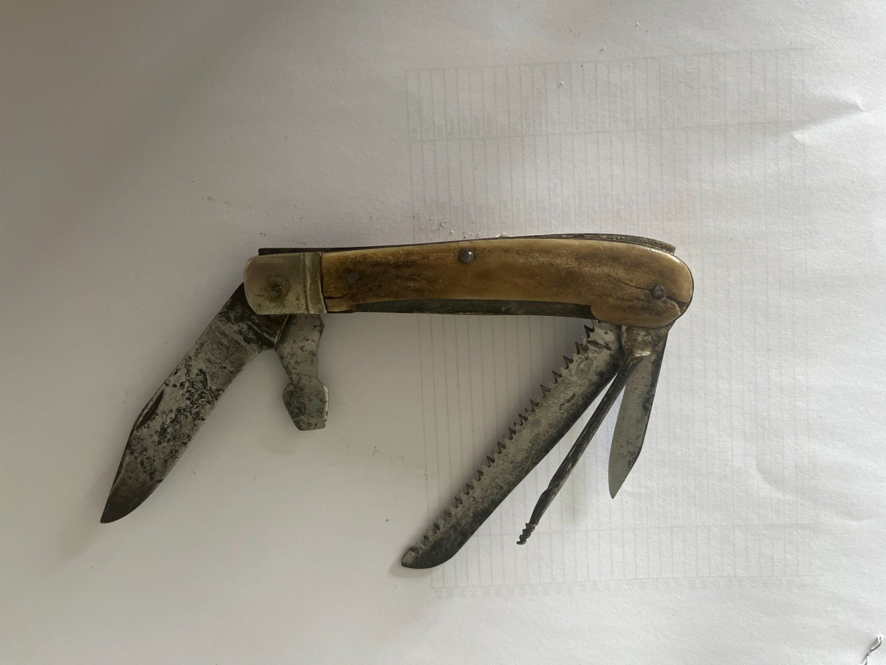Coltelli tascabile: Altes grosses Taschenmesser – Nuovo (secondo la descrizione) da Dintikon venduto da Redgar58 1