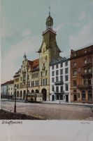SCHAFFHAUSEN - Neue Post - Hôtel Riesen - Tram