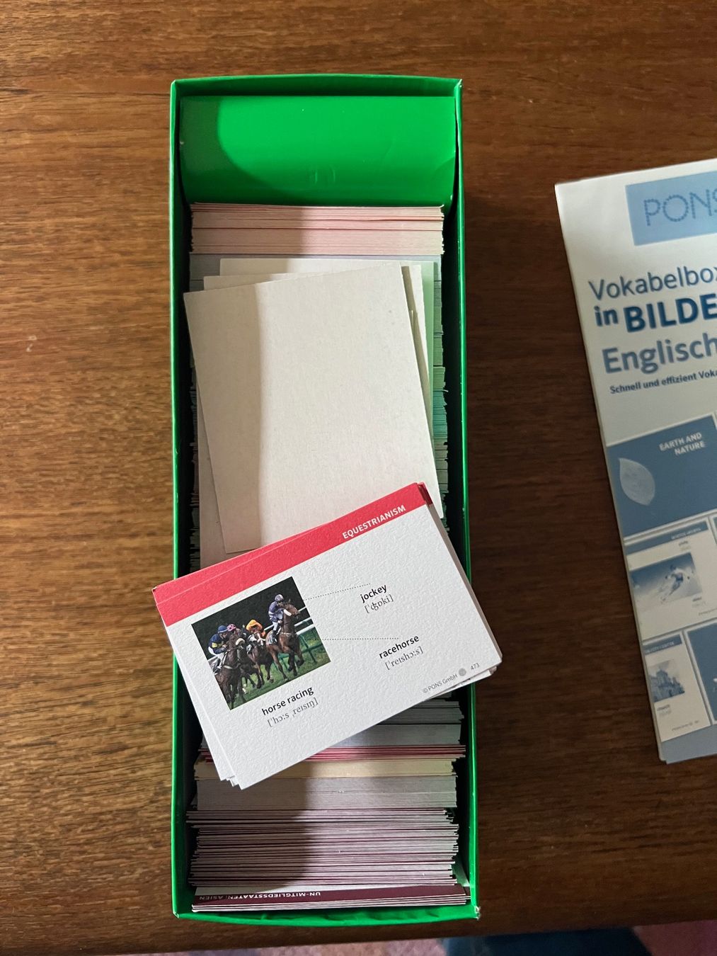 Bücher: PONS Vokabelbox Englisch in Bildern A1-B2 – Gebraucht aus Zürich von luc70 2