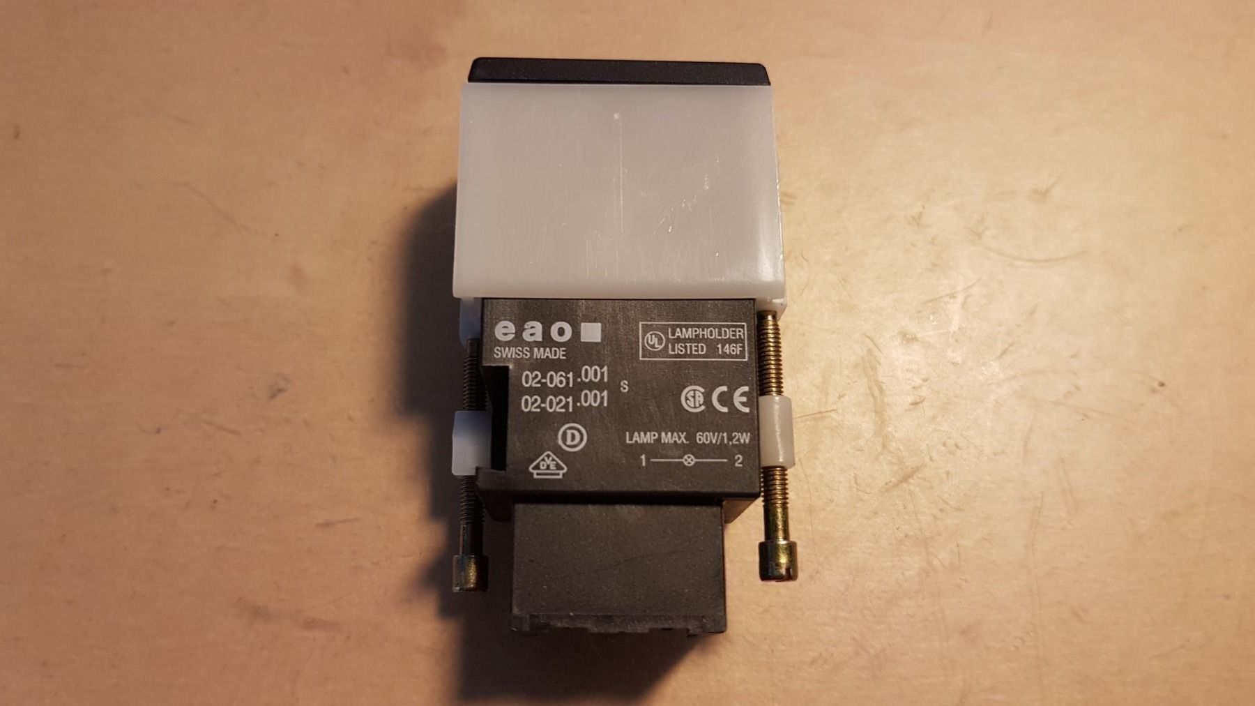 Lampade: 5 eao Einbau-Kontrollleuchten 02-061.001 – Usato da Wädenswil venduto da gudif
