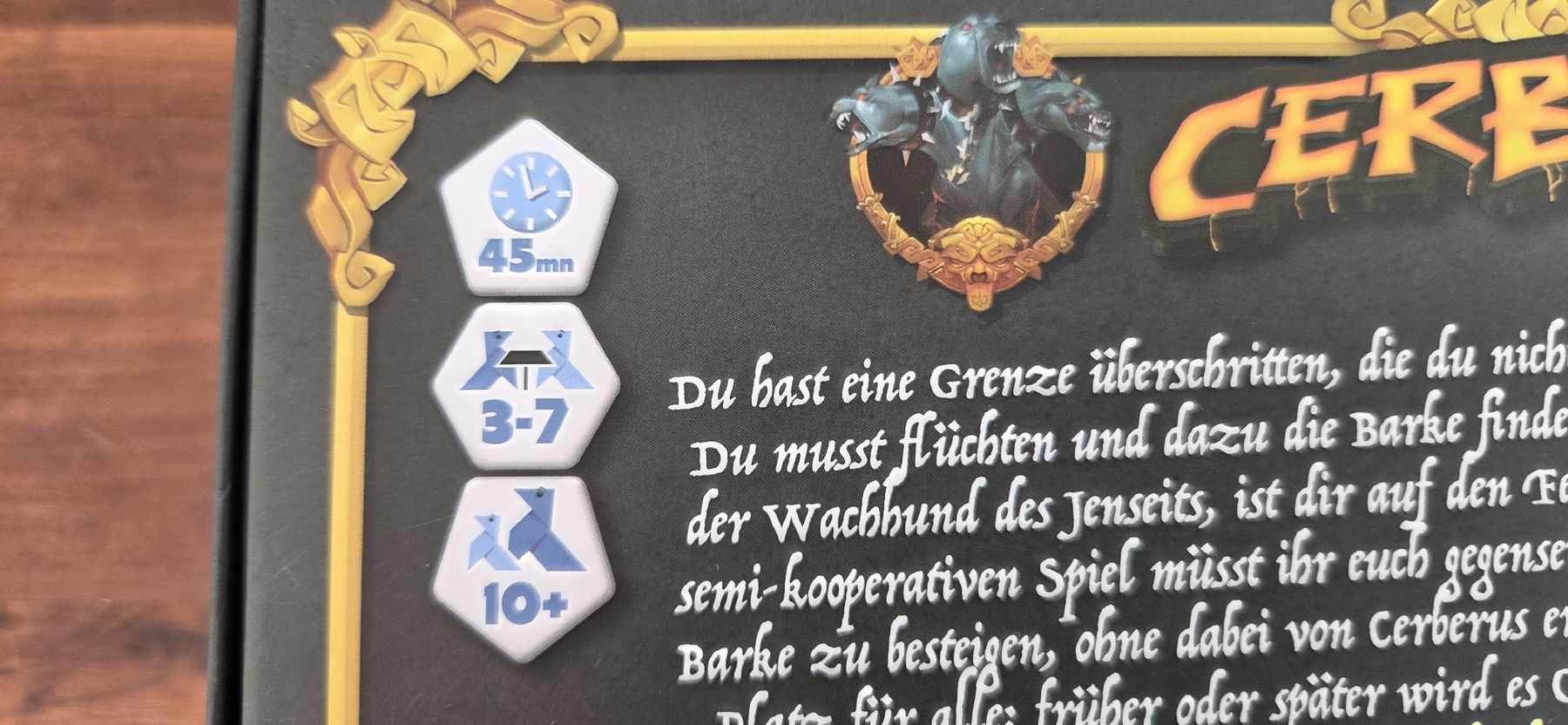 Giochi: Cerberus Brettspiel – Usato da Baden venduto da Digit6 3