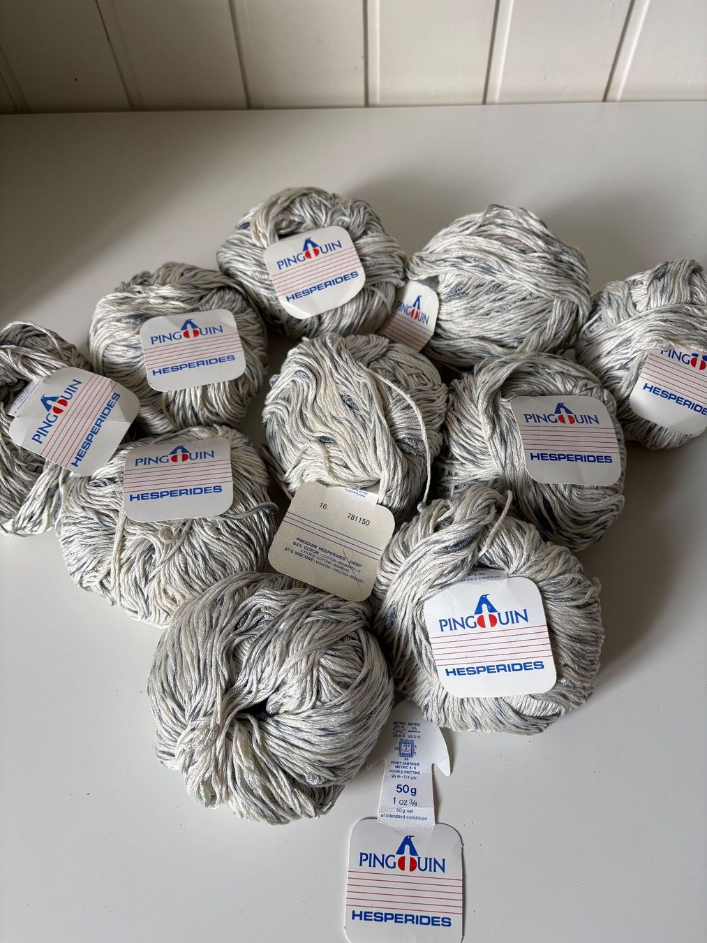 Lana: Lot de 500g cotons Pingouin – Usato da Vallorbe venduto da Savannah03