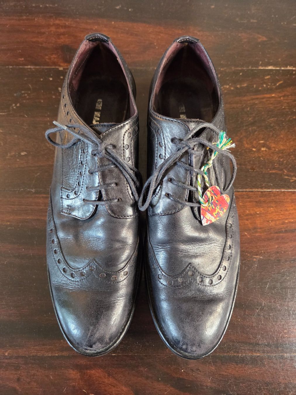Scarpe da donna: Leder Brogue Heels Gr. 40 – Usato da Bern venduto da -Aniko- 2